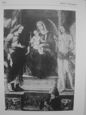 Madonna con Bambino tra San Sebastiano, San Raffaele Arcangelo e donatore